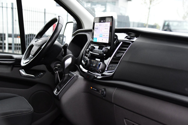 Ford Transit Custom 300 2.0 TDCI L2H1 Black Edition DC Limited Camera, Cruise, Carplay, Automaat, LED, Multimedia, Sensoren, 170PK, UNIEK! Ford Transit Custom 300 2.0 TDCI L2H1 Black Edition DC Limited Camera, Cruise, Carplay, Automaat, LED, Multimedia, Sensoren, 170PK, UNIEK!