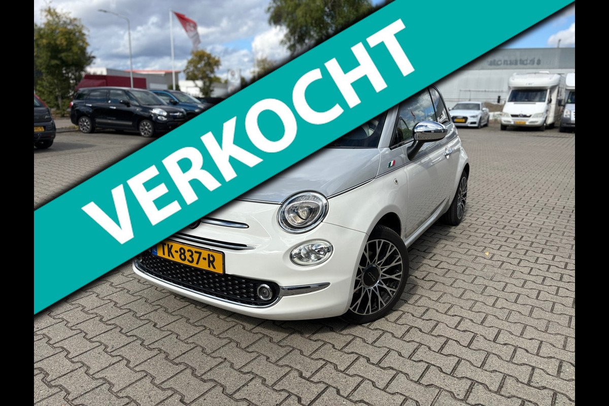 Fiat 500C 0.9 TwinAir Turbo Collezione Automaat (BOVAG/RIJKLARPRIJS)