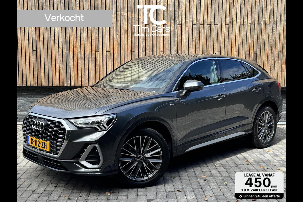 Audi Q3 35 TFSI S edition Automaat | Apple CarPlay | Getint glas | Elektrisch bedienbare achterklep | Navigatiesysteem | LED | Climate c