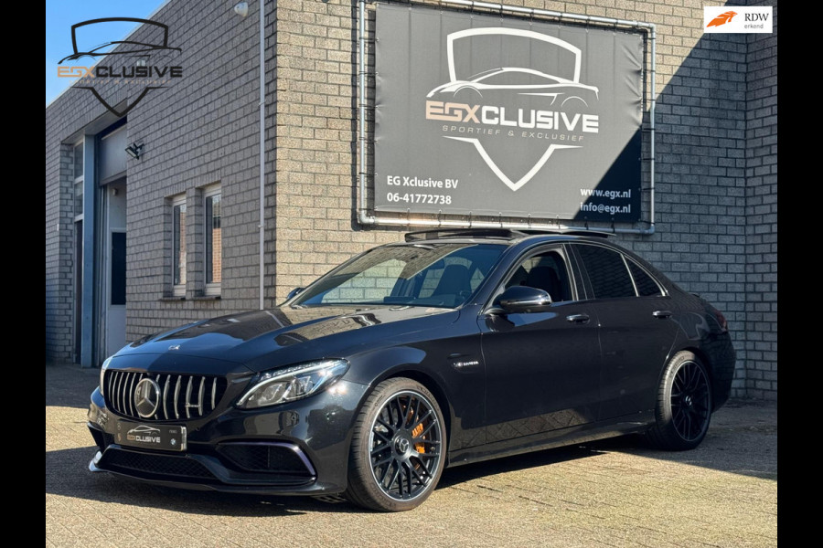Mercedes-Benz C-Klasse AMG C63 S Ceramic/HUD/Pano/Schaal/Carbon/Burmester