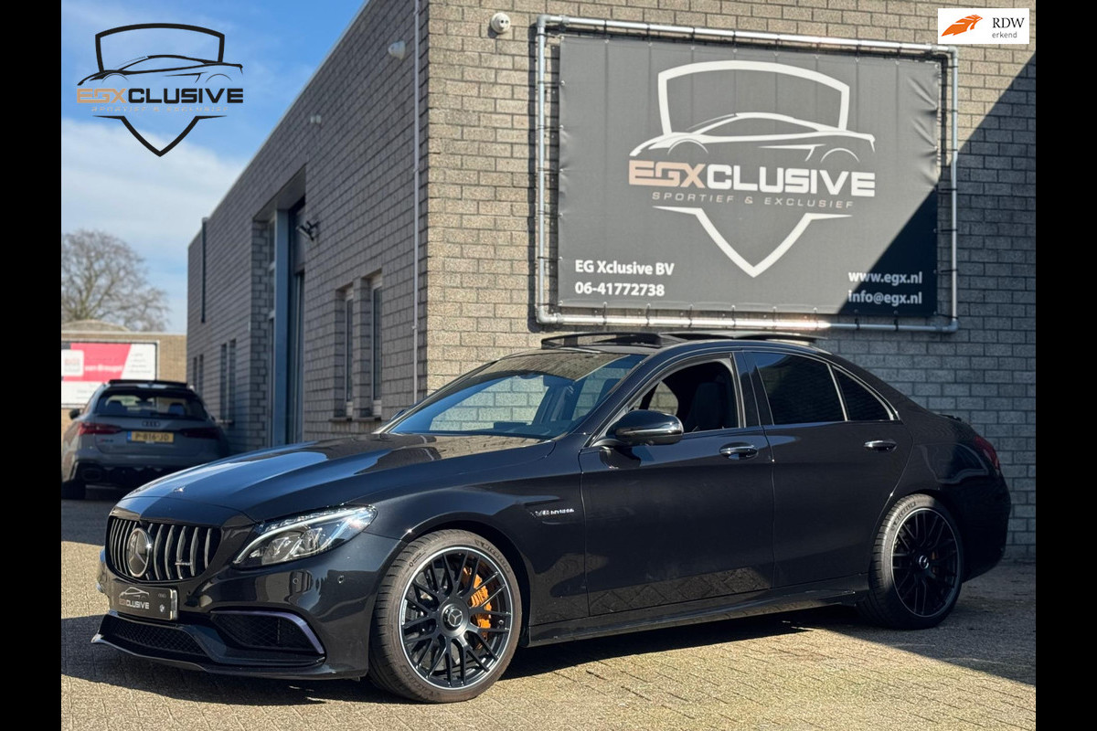 Mercedes-Benz C-Klasse AMG C63 S Ceramic/HUD/Pano/Schaal/Carbon/Burmester