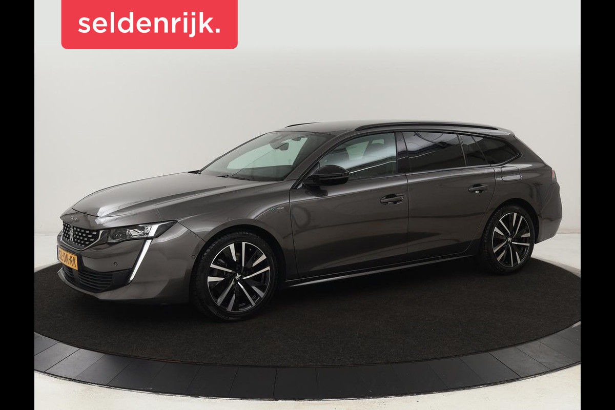 Peugeot 508 1.6 HYbrid 225 GT | Trekhaak | Stoelverwarming | Adaptive cruise | Carplay | Sfeerverlichting | Half leder | Navigatie | Camera | Keyess | PHEV | Plug In
