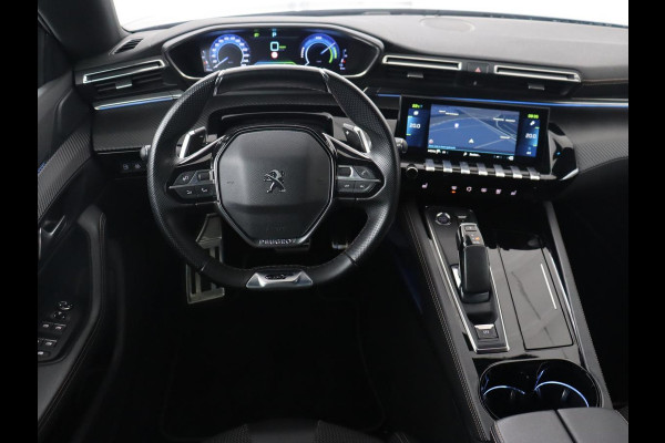 Peugeot 508 1.6 HYbrid 225 GT | Trekhaak | Stoelverwarming | Adaptive cruise | Carplay | Sfeerverlichting | Half leder | Navigatie | Camera | Keyess | PHEV | Plug In