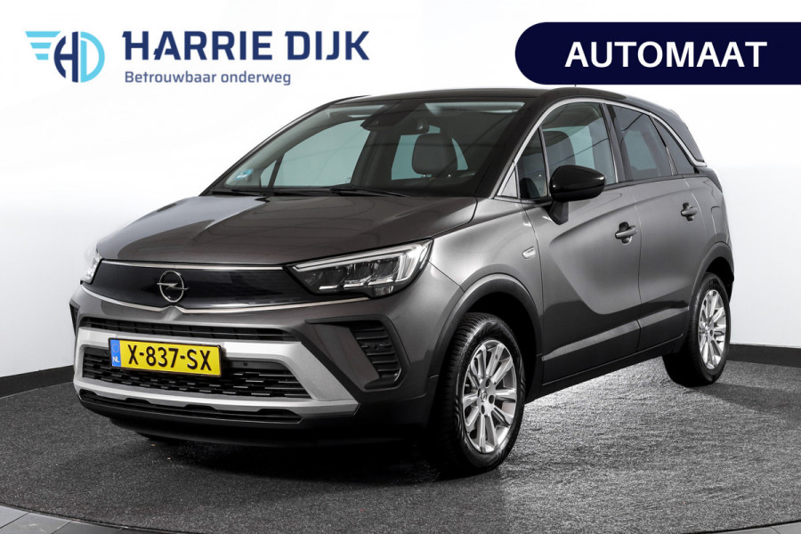 Opel Crossland 1.2 Turbo 130 PK Elegance - Automaat | Cruise | Stoel-+Stuurverw | PDC | App. Connect | ECC | DAB | LM 16" | Trekhaak |