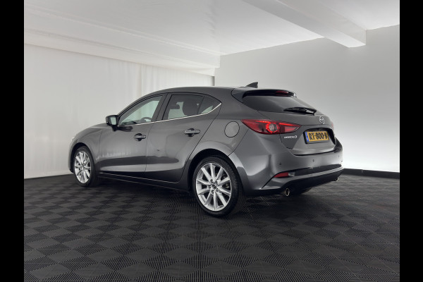 Mazda 3 2.0 SkyActiv-G 120 GT-M (INCL-BTW) *LUXURY-LEATHER | FULL-LED | ADAPTIVE-CRUISE | BLIND-SPOT |  BOSE-SOUND | CAMERA | KEYLESS | DAB+ | HEATED-SPORTSEATS | NAVI-FULLMAP | HEAD-UP | PRIVACY-GLASS | LANE-ASSIST | 18''A