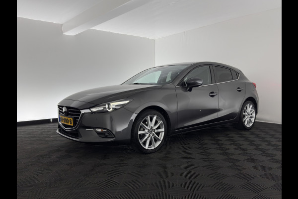 Mazda 3 2.0 SkyActiv-G 120 GT-M (INCL-BTW) *LUXURY-LEATHER | FULL-LED | ADAPTIVE-CRUISE | BLIND-SPOT |  BOSE-SOUND | CAMERA | KEYLESS | DAB+ | HEATED-SPORTSEATS | NAVI-FULLMAP | HEAD-UP | PRIVACY-GLASS | LANE-ASSIST | 18''A