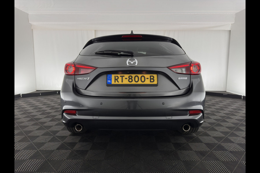 Mazda 3 2.0 SkyActiv-G 120 GT-M (INCL-BTW) *LUXURY-LEATHER | FULL-LED | ADAPTIVE-CRUISE | BLIND-SPOT |  BOSE-SOUND | CAMERA | KEYLESS | DAB+ | HEATED-SPORTSEATS | NAVI-FULLMAP | HEAD-UP | PRIVACY-GLASS | LANE-ASSIST | 18''A