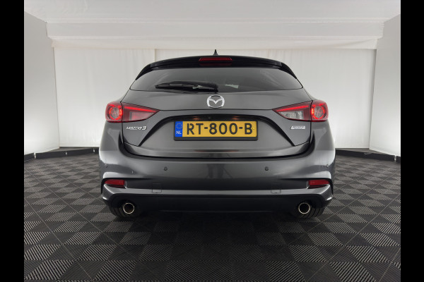 Mazda 3 2.0 SkyActiv-G 120 GT-M (INCL-BTW) *LUXURY-LEATHER | FULL-LED | ADAPTIVE-CRUISE | BLIND-SPOT |  BOSE-SOUND | CAMERA | KEYLESS | DAB+ | HEATED-SPORTSEATS | NAVI-FULLMAP | HEAD-UP | PRIVACY-GLASS | LANE-ASSIST | 18''A