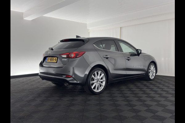 Mazda 3 2.0 SkyActiv-G 120 GT-M (INCL-BTW) *LUXURY-LEATHER | FULL-LED | ADAPTIVE-CRUISE | BLIND-SPOT |  BOSE-SOUND | CAMERA | KEYLESS | DAB+ | HEATED-SPORTSEATS | NAVI-FULLMAP | HEAD-UP | PRIVACY-GLASS | LANE-ASSIST | 18''A