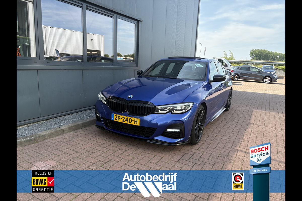 BMW 3-serie 330i M-Sport 260pk Automaat High Exec.Edition SCHUIFDAK/HARMANKARDON/LEDER/360CAMERA/HUD/19INCH
