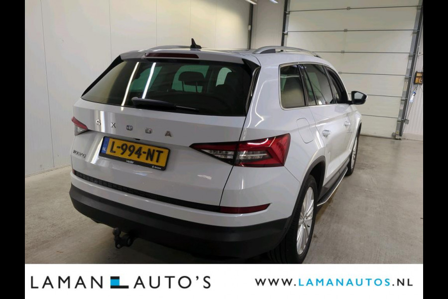 Škoda Kodiaq 1.5 TSI 150pk DSG Limited Business Edition Plus 7P Aut. | Panorama Open dak Virtual Leder/Alcantara CarPlay Trekhaak Canton ECC