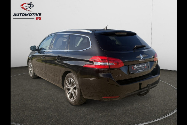 Peugeot 308 SW 1.2 PureTech Blue Lease Premium 131PK|Trekhaak Navi Clima Pano Cruise Camera Pdc v+a distrubutie riem vervangen