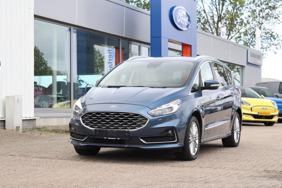 Ford S-Max 2.5 FHEV Vignale 5P 190pk | Full LED | SYNC 3 Navigatie | Vol Leder | Stoelverwarming | 1.750 Trekgewicht