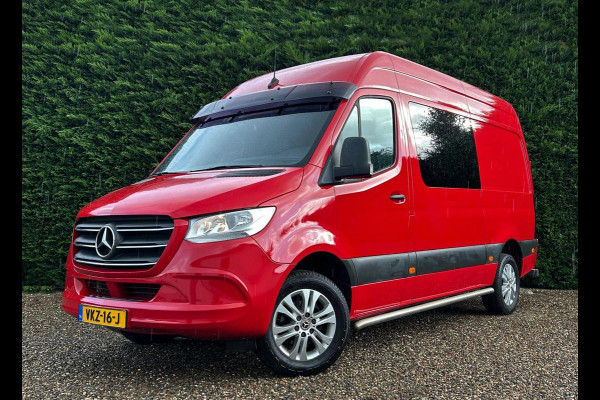 Mercedes-Benz Sprinter 317 1.9 CDI L2H2 DubbelCabine Automaat Navi Leder Carplay 170PK !!NIEUWBINNEN!!
