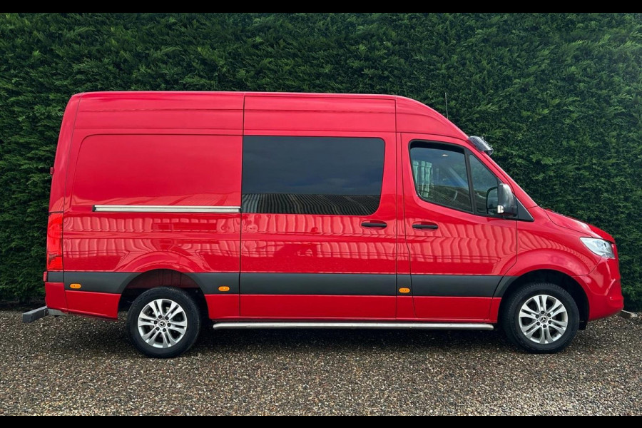 Mercedes-Benz Sprinter 317 1.9 CDI L2H2 DubbelCabine Automaat Navi Leder Carplay 170PK !!NIEUWBINNEN!!