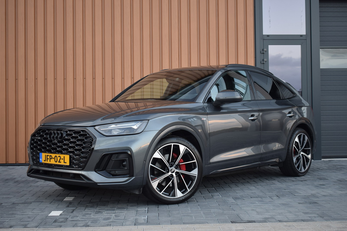 Audi Q5 Sportback 50 TFSI e S-line Competition | Luchtvering | Pano | 360 Camera | 21"