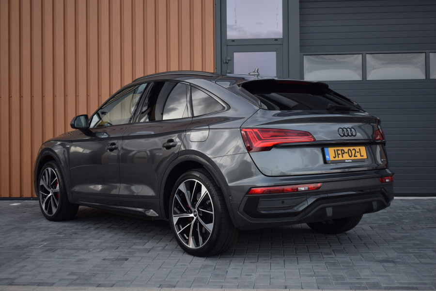 Audi Q5 Sportback 50 TFSI e S-line Competition | Luchtvering | Pano | 360 Camera | 21"