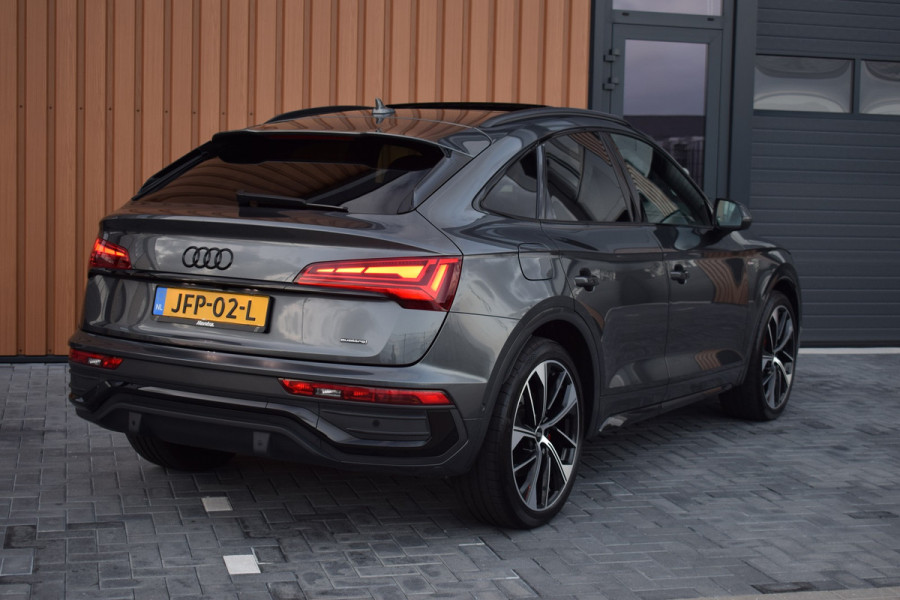 Audi Q5 Sportback 50 TFSI e S-line Competition | Luchtvering | Pano | 360 Camera | 21"