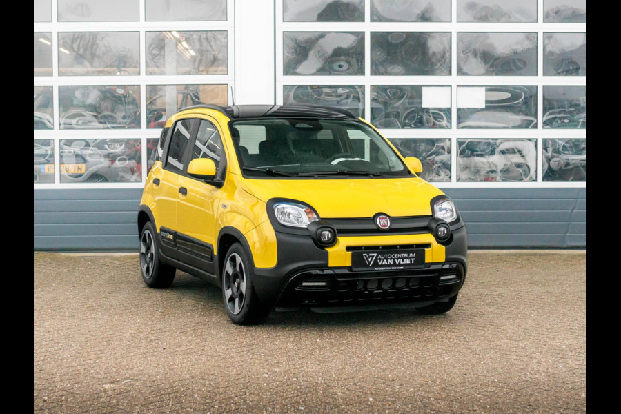 Fiat Panda Hybrid Pandina | Airco | Cruise | Priv Glass | Dakrails | 15" | PDC | Apple Carply | Bicolore