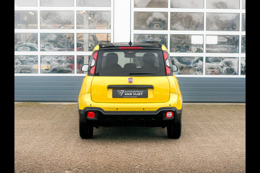 Fiat Panda Hybrid Pandina | Airco | Cruise | Priv Glass | Dakrails | 15" | PDC | Apple Carply | Bicolore