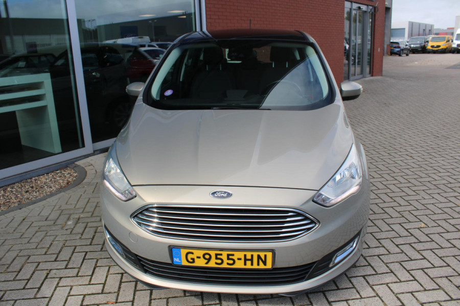 Ford C-MAX 1.0 EcoBoost 125 PK Titanium | Electrische achterklep | Voorruitverwarming | Climate Control | Navigatie | PDC Achter | Cruise Control | Panoramadak
