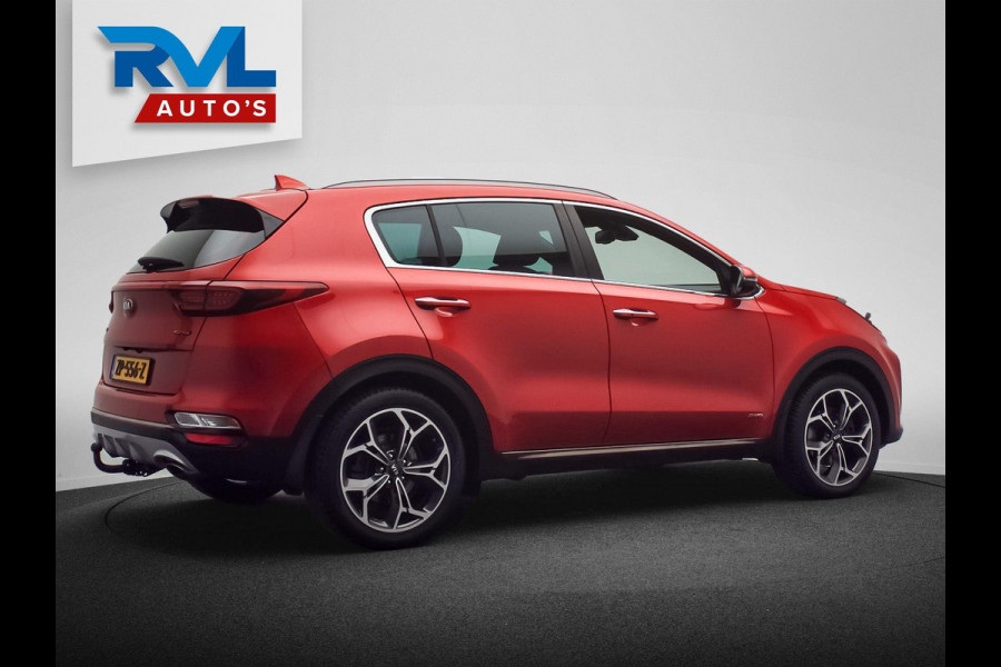 Kia Sportage 1.6 T-GDI 4WD GT-Line Automaat Carplay Adaptive-cruise Trekhaak Leder Camera JBL-Sound