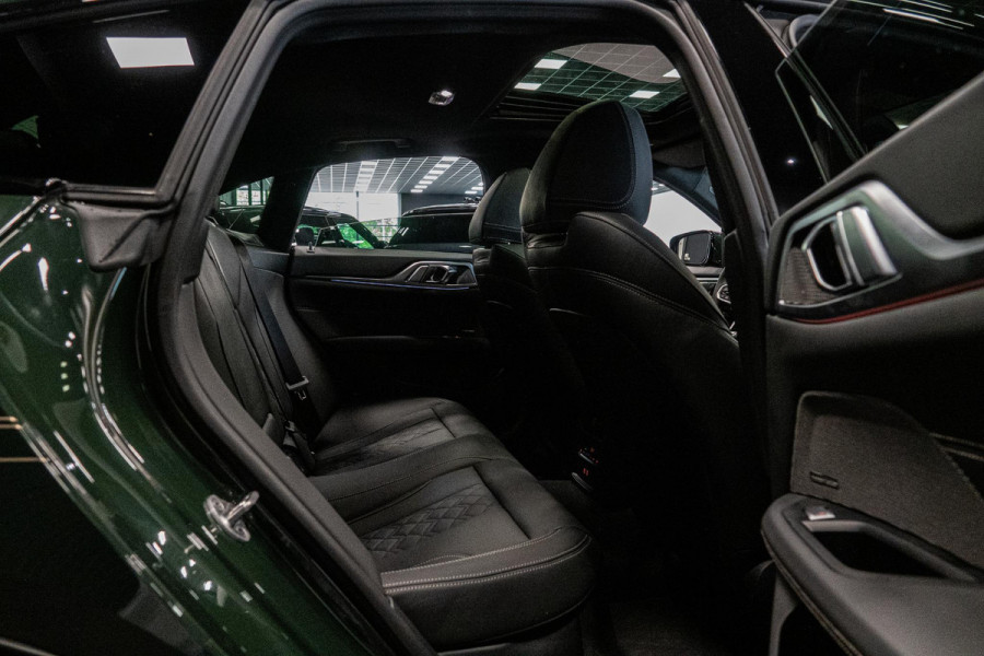 Alpina B4 GT Gran Coupe *Nr. 50 / Brewster Green / Schuif-/kanteldak / Harman Kardon / Standverwarming / Keyless / HUD / Surround-View*