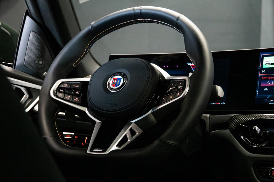 Alpina B4 GT Gran Coupe *Nr. 50 / Brewster Green / Schuif-/kanteldak / Harman Kardon / Standverwarming / Keyless / HUD / Surround-View*