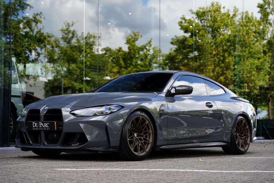 BMW 4 Serie Coupé M4 X-Drive Competition Individual Grigio Telesto, Mosselman, R44, Eventuri