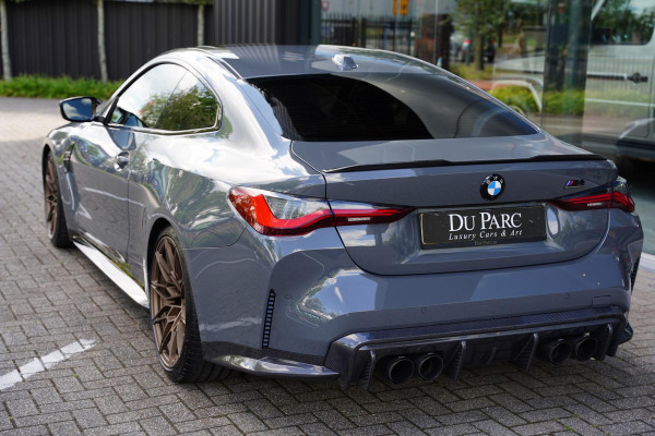 BMW 4 Serie Coupé M4 X-Drive Competition Individual Grigio Telesto, Mosselman, R44, Eventuri