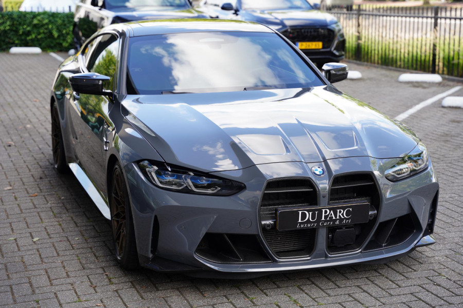 BMW 4 Serie Coupé M4 X-Drive Competition Individual Grigio Telesto, Mosselman, R44, Eventuri