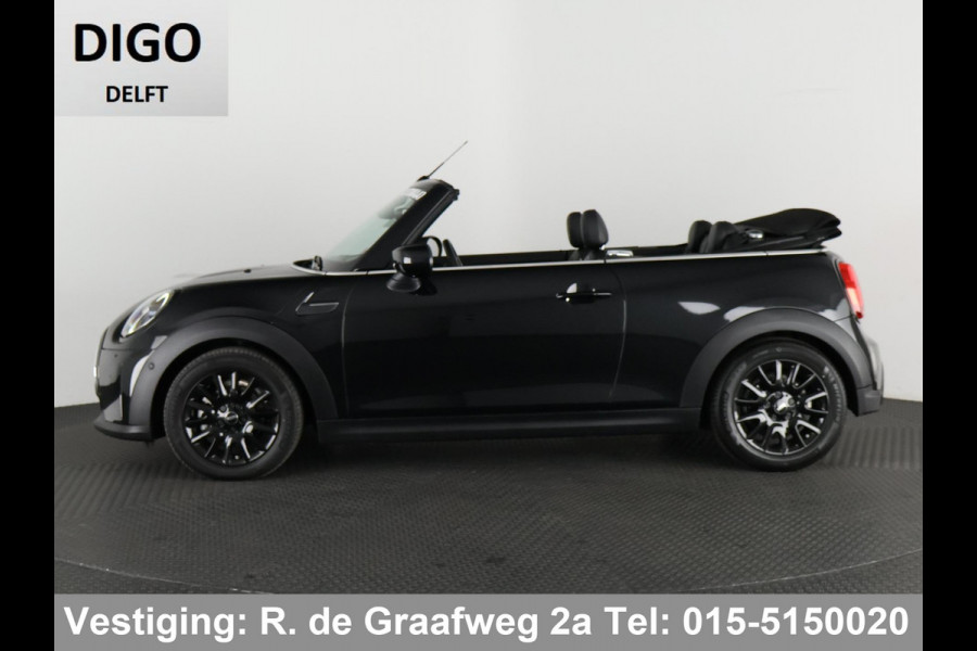 MINI Cabrio 1.5 Cooper Black-Sport Automaat 140 PK | Navigatie | Camera | Climate Control |