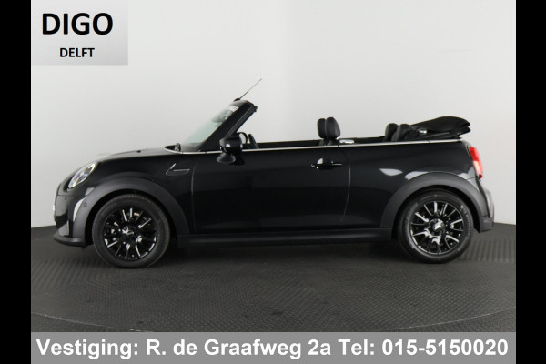 MINI Cabrio 1.5 Cooper Black-Sport Automaat 140 PK | Navigatie | Camera | Climate Control |