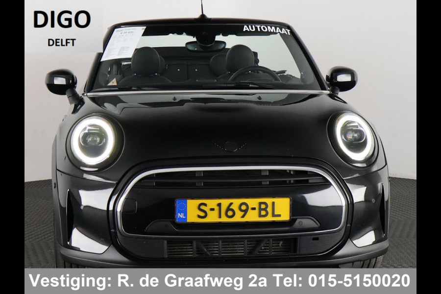 MINI Cabrio 1.5 Cooper Black-Sport Automaat 140 PK | Navigatie | Camera | Climate Control |