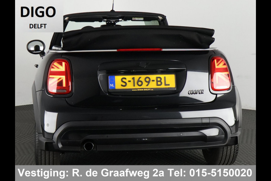 MINI Cabrio 1.5 Cooper Black-Sport Automaat 140 PK | Navigatie | Camera | Climate Control |