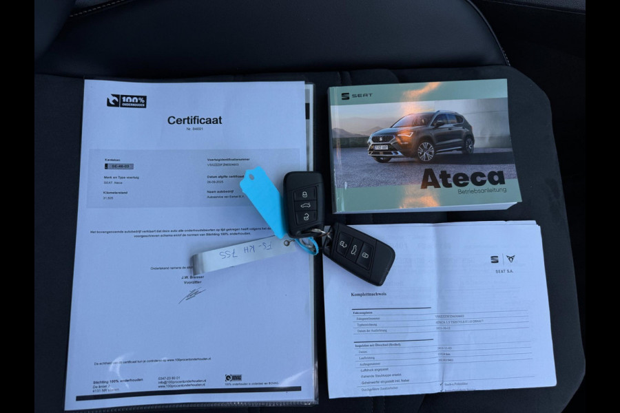 Seat Ateca 1.5 TSI Style Business Intense AUTOMAAT / TREKHAAK / CAMERA / MEMORY STOELEN / LED / 4-SEIZOENENBANDEN / VIRTUAL COCKP