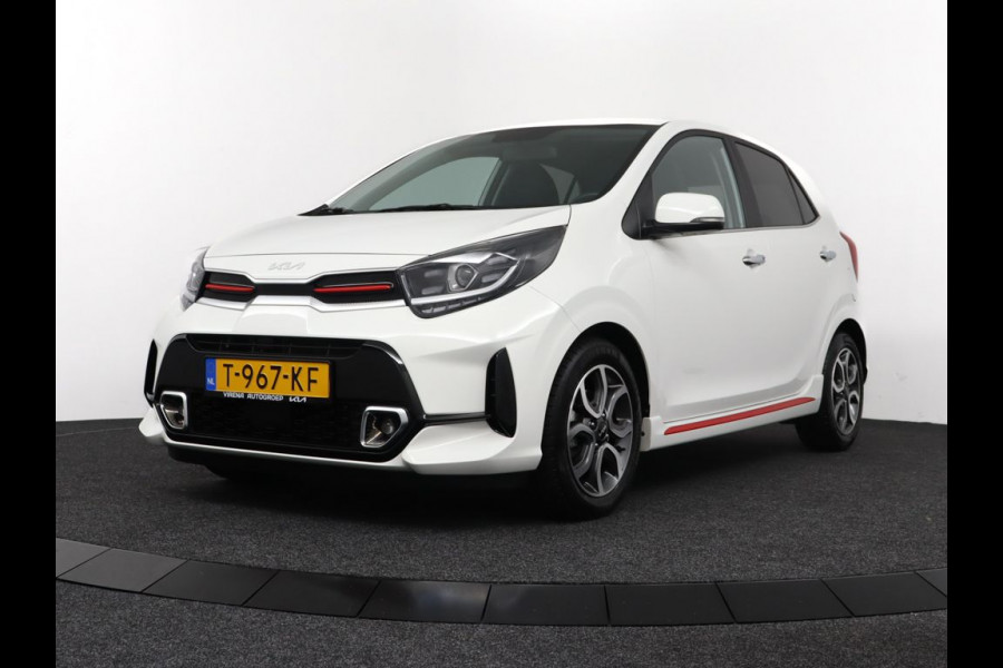 Kia Picanto 1.0 DPi GT-Line - Navigatie - Cruise Control - Camera - Leder - Keyless - Apple CarPlay/Android Auto - Fabrieksgarantie tot 07-2030