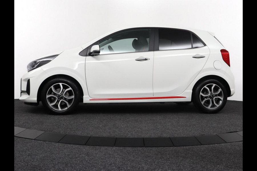 Kia Picanto 1.0 DPi GT-Line - Navigatie - Cruise Control - Camera - Leder - Keyless - Apple CarPlay/Android Auto - Fabrieksgarantie tot 07-2030