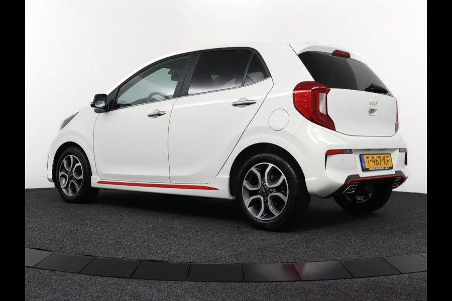 Kia Picanto 1.0 DPi GT-Line - Navigatie - Cruise Control - Camera - Leder - Keyless - Apple CarPlay/Android Auto - Fabrieksgarantie tot 07-2030