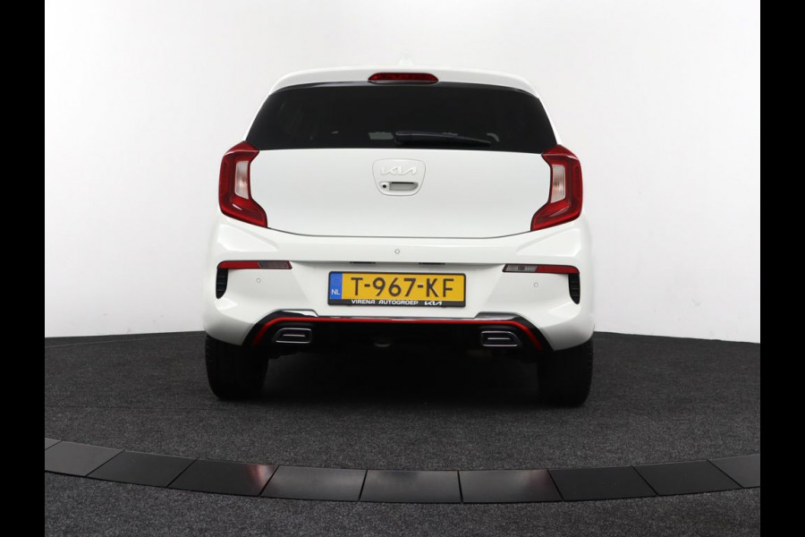 Kia Picanto 1.0 DPi GT-Line - Navigatie - Cruise Control - Camera - Leder - Keyless - Apple CarPlay/Android Auto - Fabrieksgarantie tot 07-2030