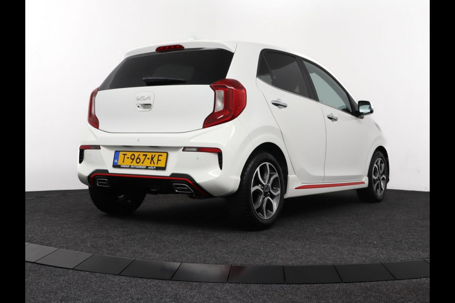 Kia Picanto 1.0 DPi GT-Line - Navigatie - Cruise Control - Camera - Leder - Keyless - Apple CarPlay/Android Auto - Fabrieksgarantie tot 07-2030
