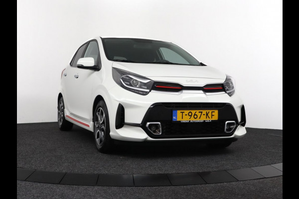 Kia Picanto 1.0 DPi GT-Line - Navigatie - Cruise Control - Camera - Leder - Keyless - Apple CarPlay/Android Auto - Fabrieksgarantie tot 07-2030