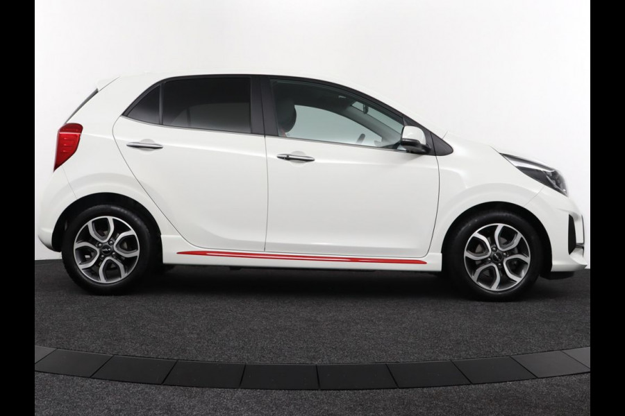 Kia Picanto 1.0 DPi GT-Line - Navigatie - Cruise Control - Camera - Leder - Keyless - Apple CarPlay/Android Auto - Fabrieksgarantie tot 07-2030