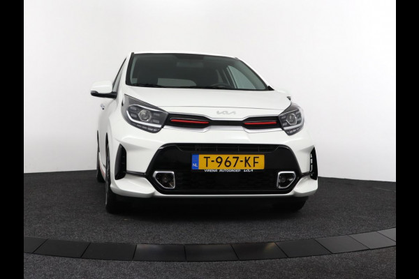 Kia Picanto 1.0 DPi GT-Line - Navigatie - Cruise Control - Camera - Leder - Keyless - Apple CarPlay/Android Auto - Fabrieksgarantie tot 07-2030