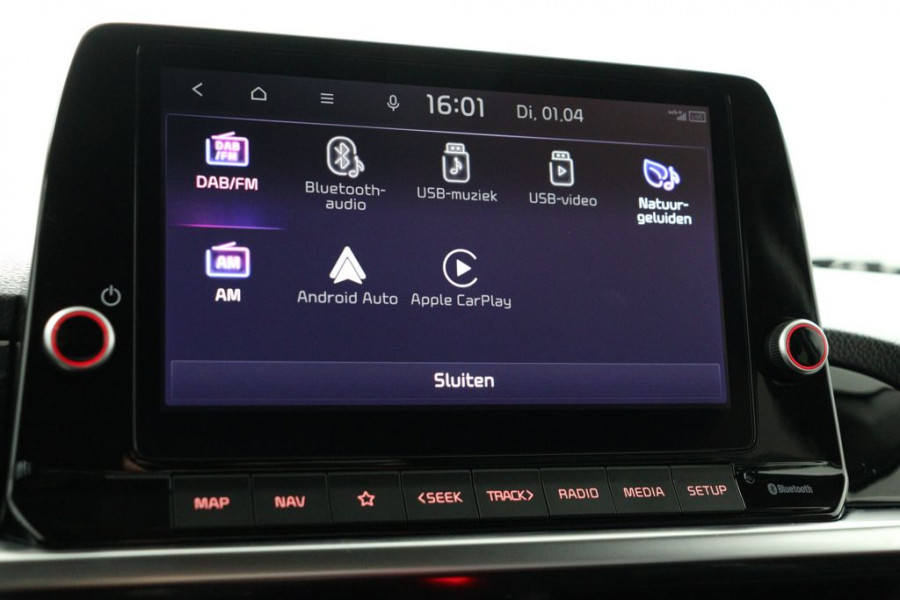 Kia Picanto 1.0 DPi GT-Line - Navigatie - Cruise Control - Camera - Leder - Keyless - Apple CarPlay/Android Auto - Fabrieksgarantie tot 07-2030