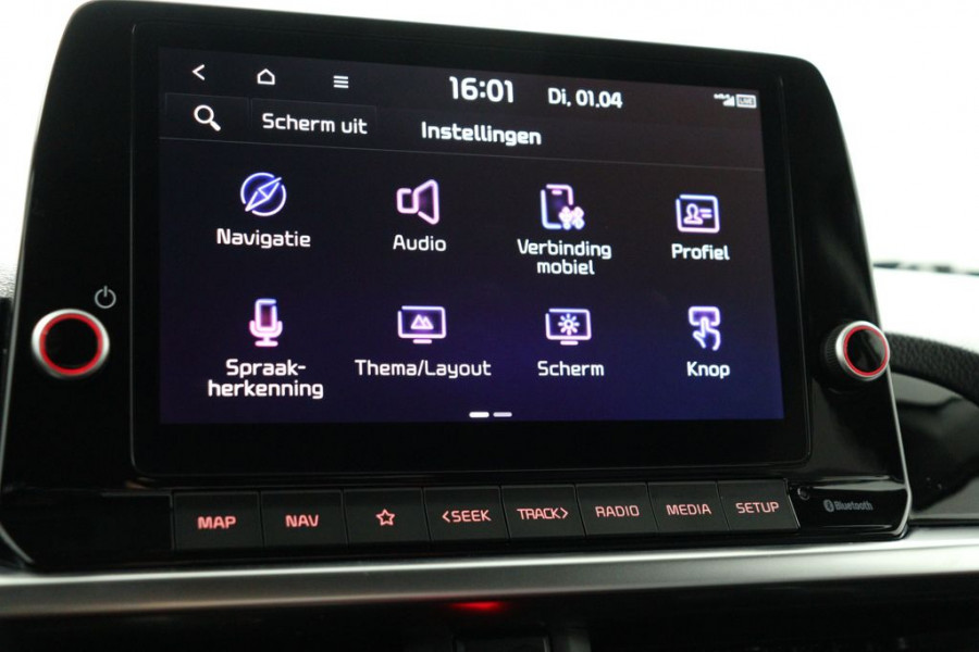 Kia Picanto 1.0 DPi GT-Line - Navigatie - Cruise Control - Camera - Leder - Keyless - Apple CarPlay/Android Auto - Fabrieksgarantie tot 07-2030