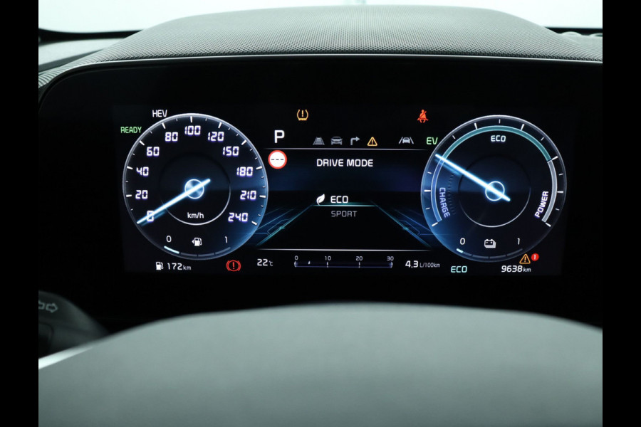 Kia Niro 1.6 GDi PHEV DynamicPlusLine - 1300kg trekgewicht - - Navigatie - Climate Control - Achteruitrij camera - Stoel ventilatie - Stoel/Stuurverwarming - Automatische achterklep Fabrieksgarantie tot 12-2029