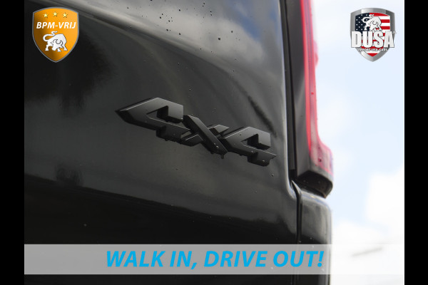 Dodge Ram | 1500 | Rebel | Night | 4x4 | Crew Cab | 3.0L Twin-turbo I6 | BPM-VRIJ | LPG | 10,2 inch Passenger Screen | Harman Kardon | Incl trekhaak | Incl LPG Getoonde accessoires zijn verkrijgbaar tegen meerprijs