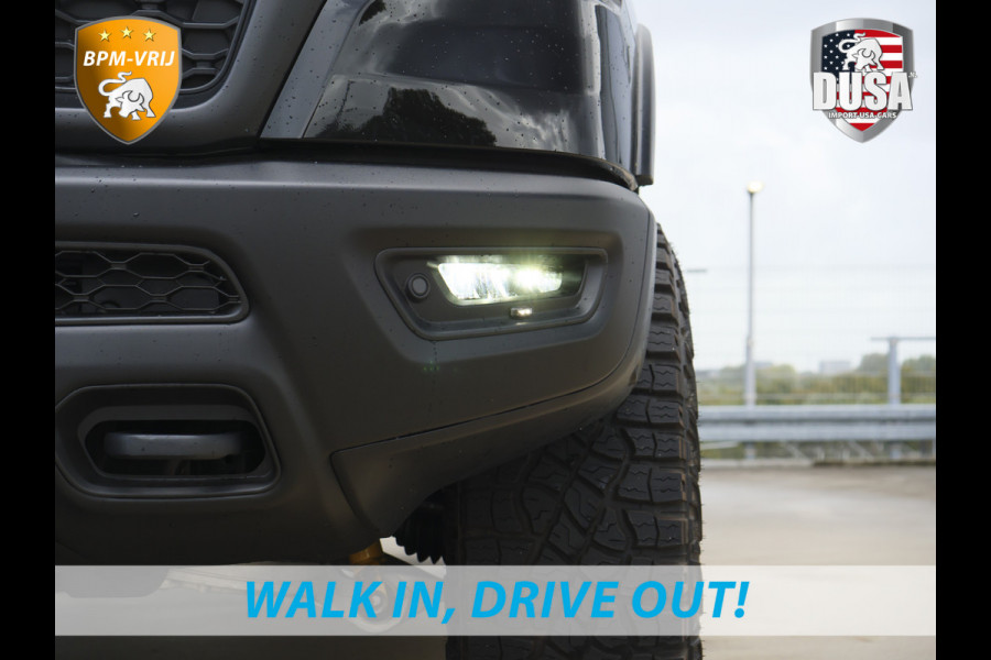 Dodge Ram | 1500 | Rebel | Night | 4x4 | Crew Cab | 3.0L Twin-turbo I6 | BPM-VRIJ | LPG | 10,2 inch Passenger Screen | Harman Kardon | Incl trekhaak | Incl LPG Getoonde accessoires zijn verkrijgbaar tegen meerprijs