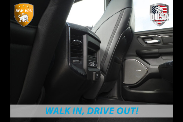 Dodge Ram | 1500 | Rebel | Night | 4x4 | Crew Cab | 3.0L Twin-turbo I6 | BPM-VRIJ | LPG | 10,2 inch Passenger Screen | Harman Kardon | Incl trekhaak | Incl LPG Getoonde accessoires zijn verkrijgbaar tegen meerprijs